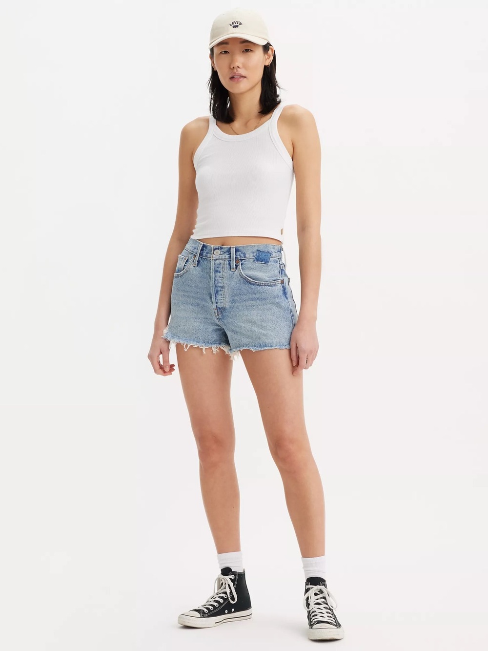 Levi's 501 Original Fit High Rise Women's Shorts Size 29